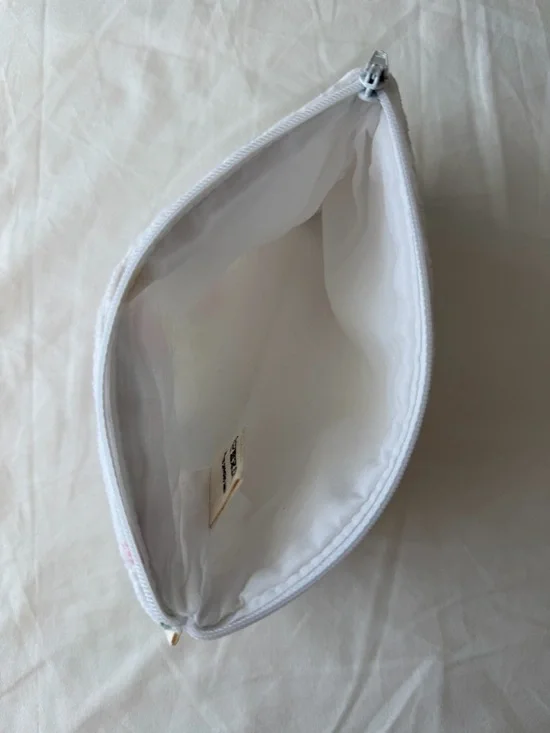 Djerf Avenue White Terry Pouch in berry Fruit Print - Picture 3 of 3